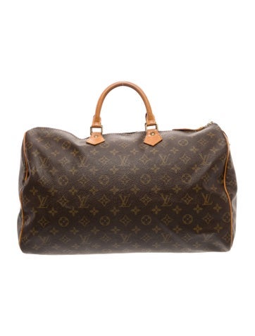 Louis Vuitton Handle Bags LV Monogram Speedy 40 Vintage