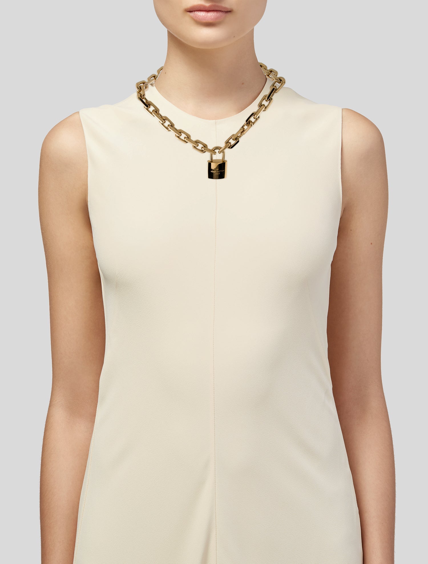 Louis Vuitton LV Cadenas Edge Necklace