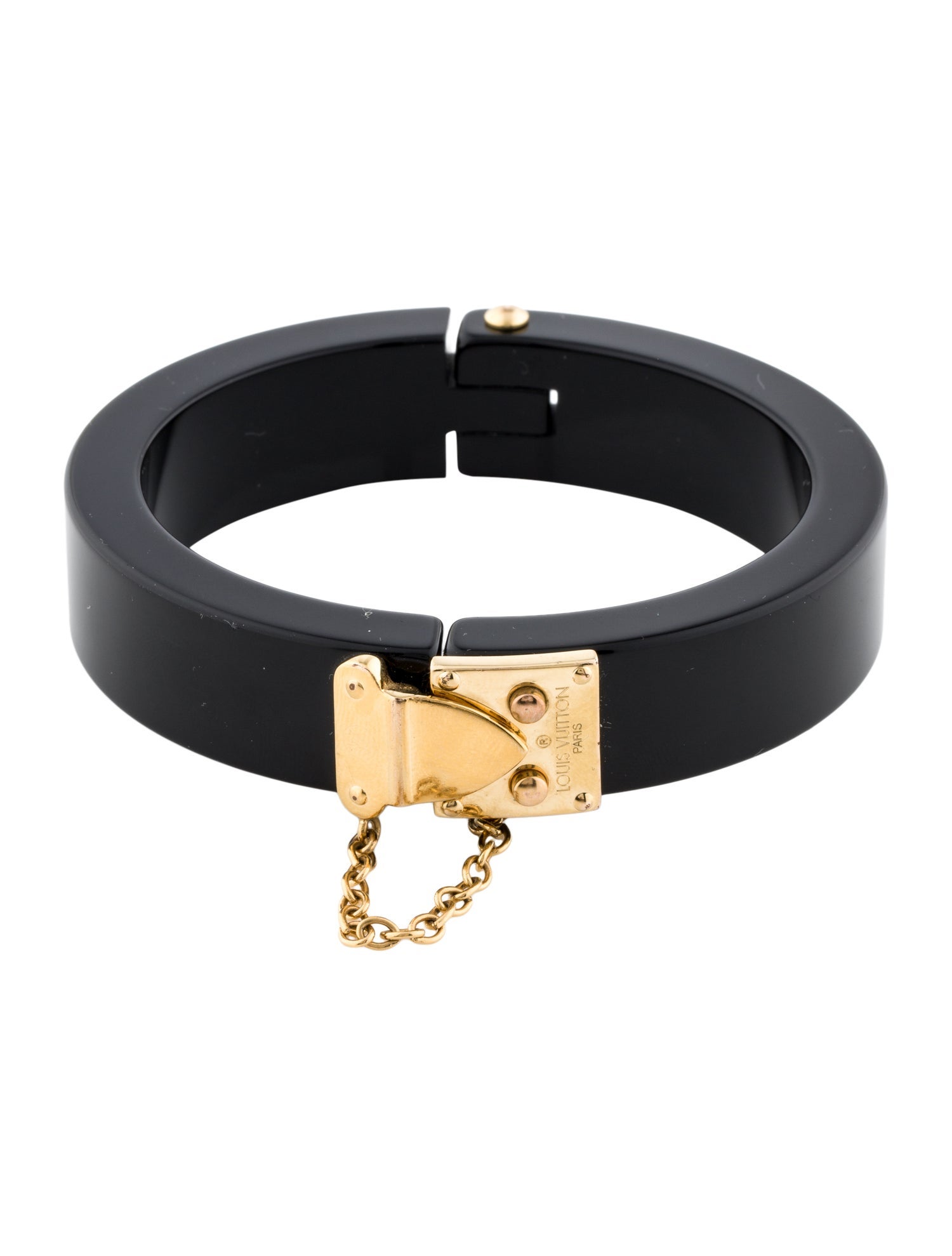 Louis Vuitton Resin Lock Me Hinged Bracelet