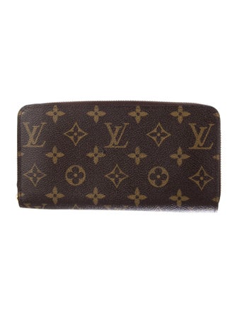 Louis Vuitton LV Monogram Coated Canvas Zippy Wallet