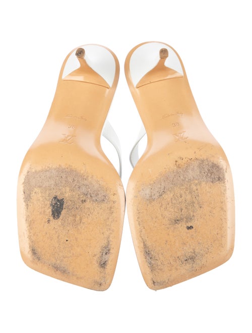 Louis Vuitton Leather Slides