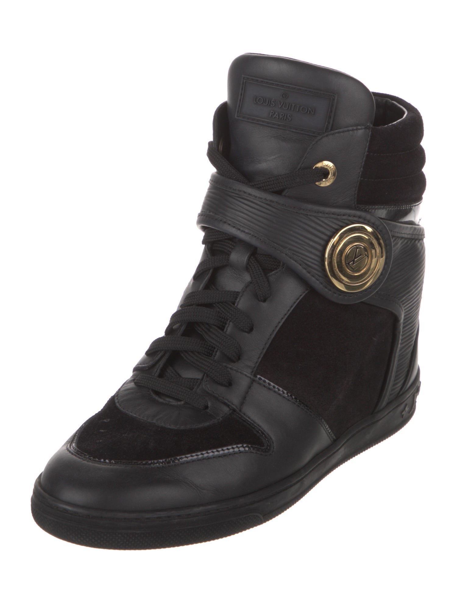 Louis Vuitton LV Monogram Leather Sneakers