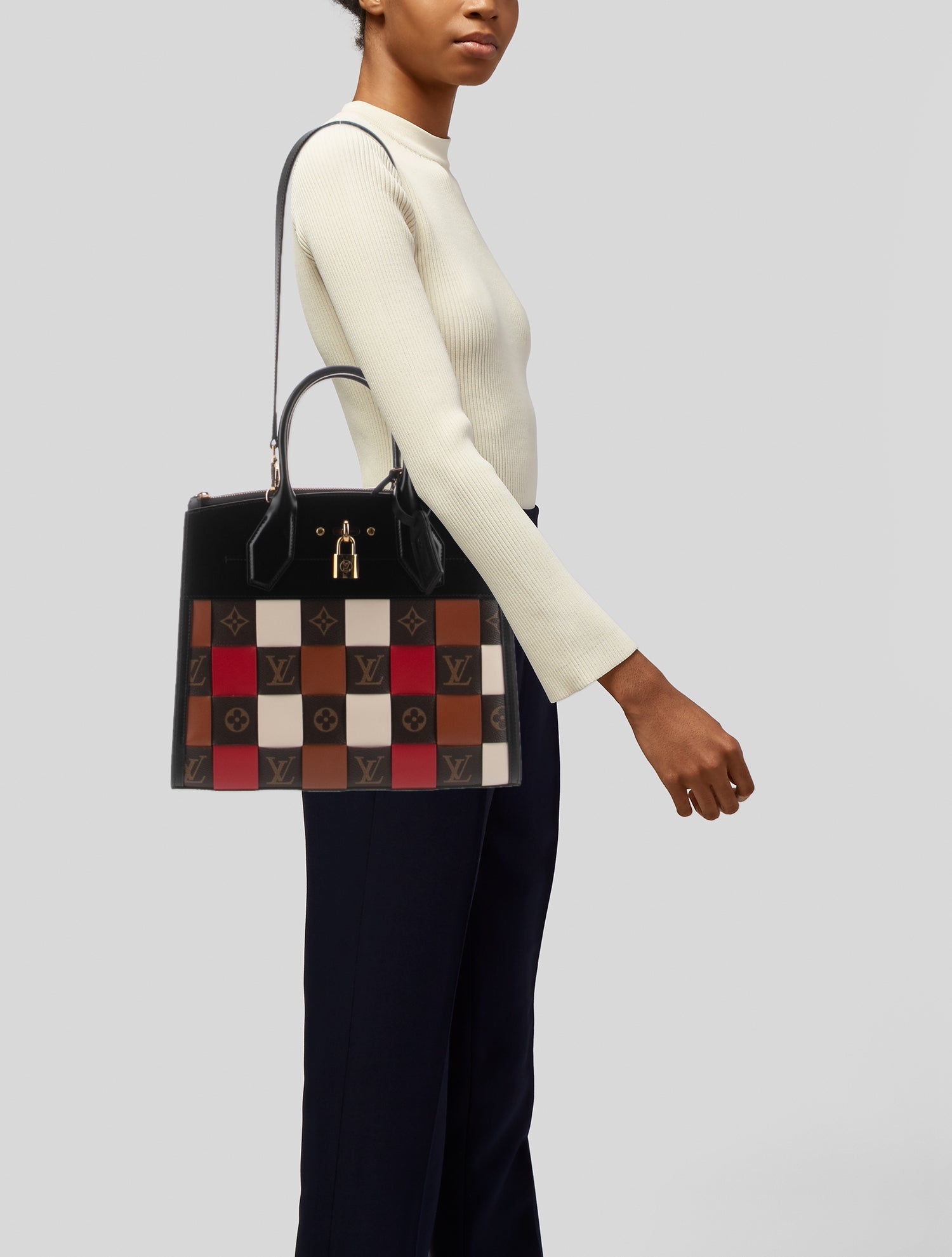 Louis Vuitton LV Monogram City Steamer MM