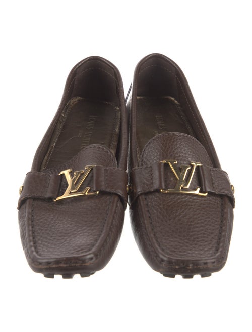 Louis Vuitton LV Monogram Leather Loafers