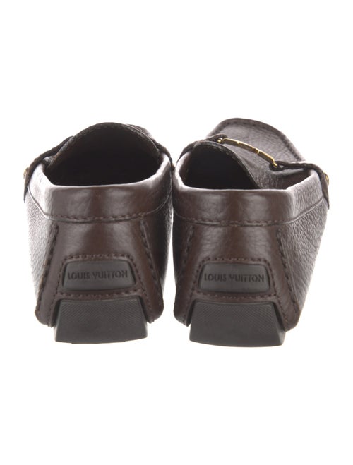 Louis Vuitton LV Monogram Leather Loafers