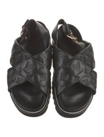 Louis Vuitton 2021 LV Monogram Slingback Sandals