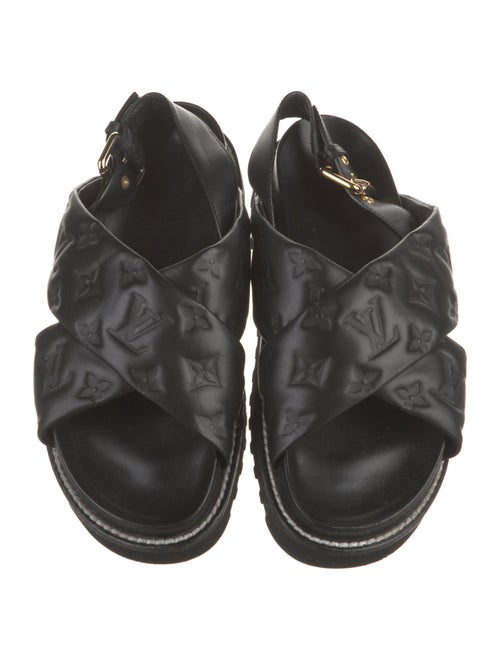 Louis Vuitton 2021 LV Monogram Slingback Sandals