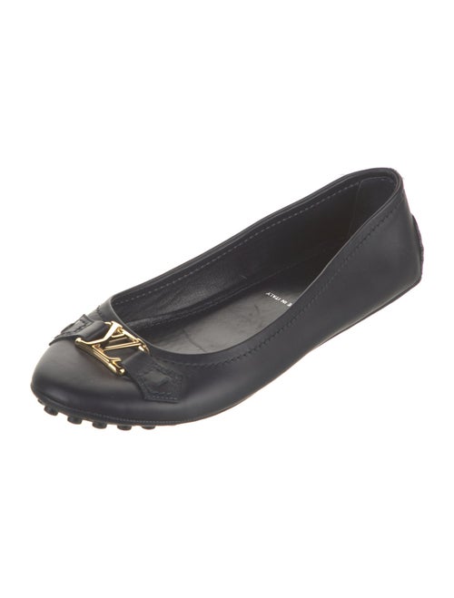 Louis Vuitton 2016 Signature Logo Ballet Flats