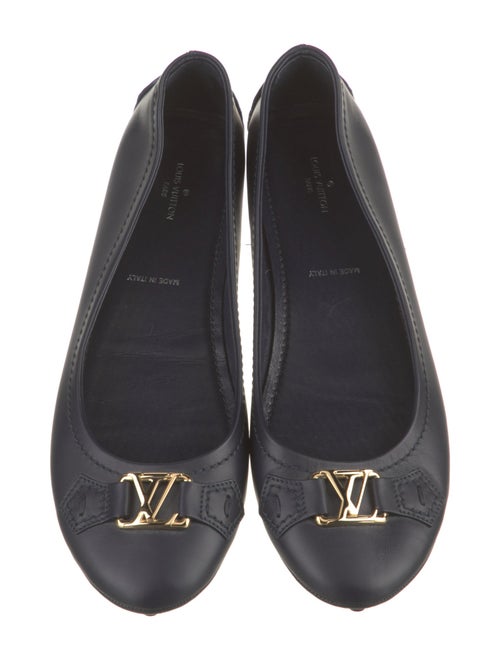 Louis Vuitton 2016 Signature Logo Ballet Flats
