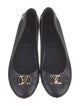 Louis Vuitton 2016 Signature Logo Ballet Flats