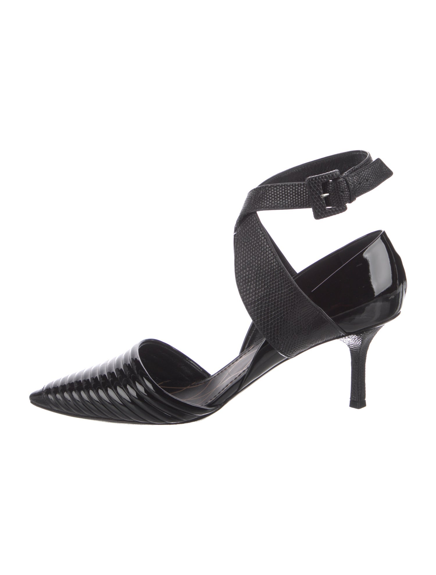 Louis Vuitton Patent Leather D'Orsay Pumps