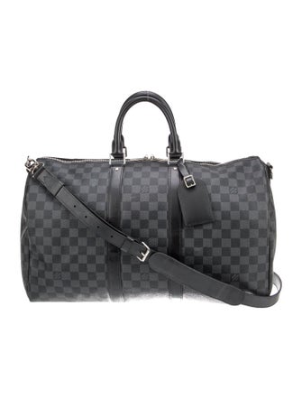 Louis Vuitton Damier Graphite Keepall Bandouliere 45