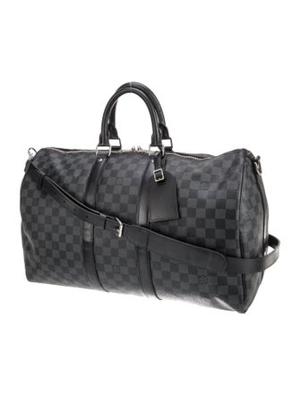 Louis Vuitton Damier Graphite Keepall Bandouliere 45