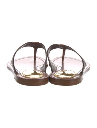 Louis Vuitton LV Monogram Lasercut Accents Slides