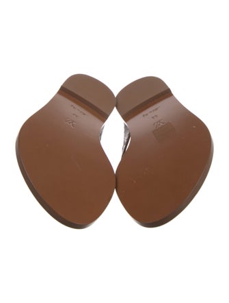 Louis Vuitton LV Monogram Lasercut Accents Slides