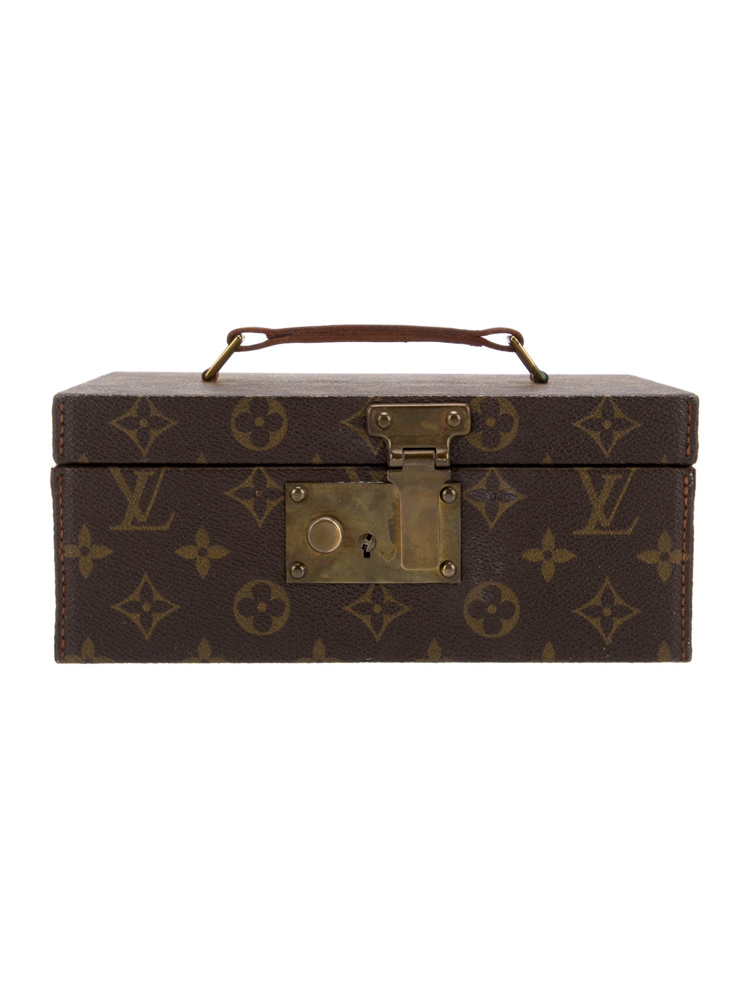 Louis Vuitton Monogram Boite A Tour Jewelry Box
