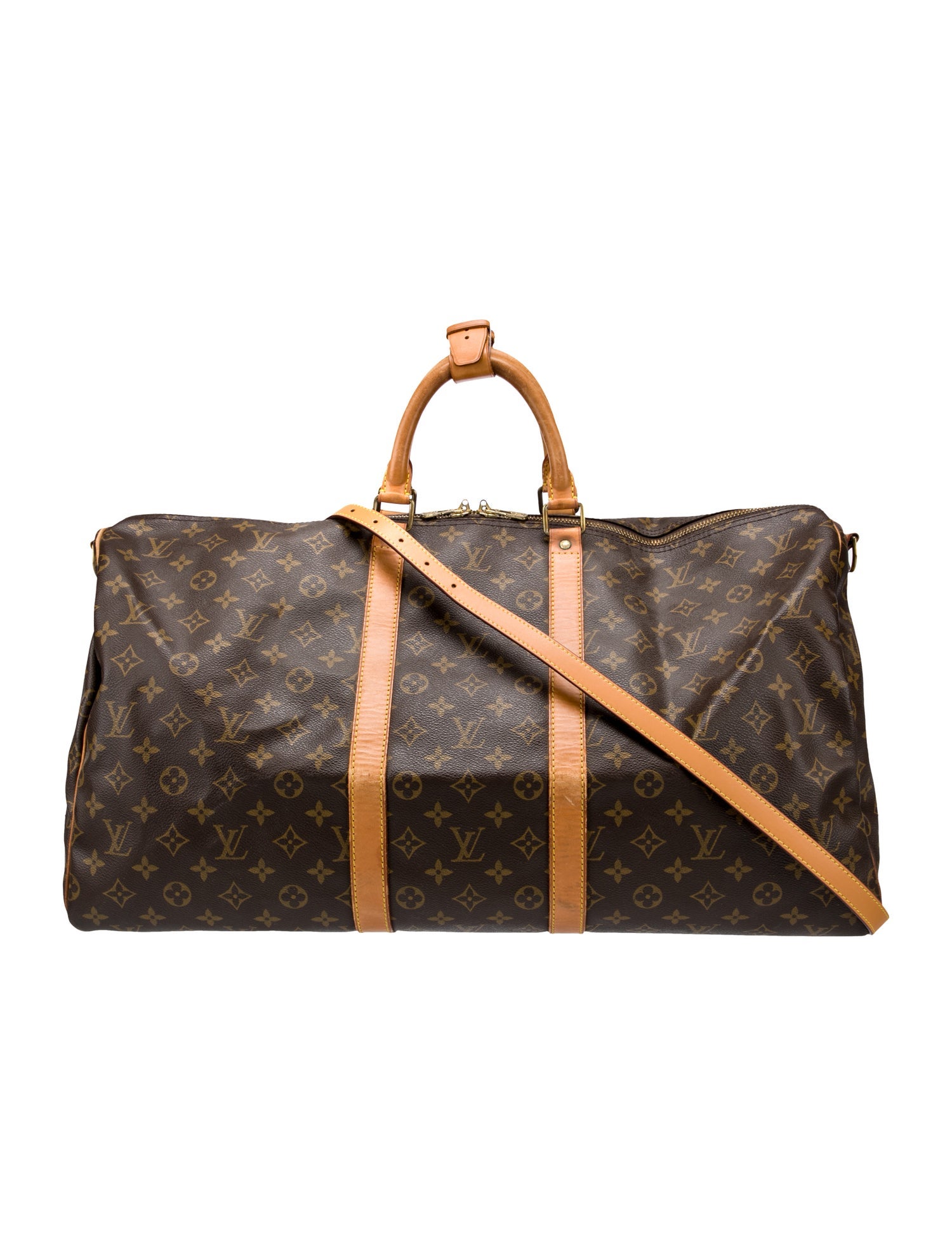 Louis Vuitton LV Monogram Keepall 55 Vintage
