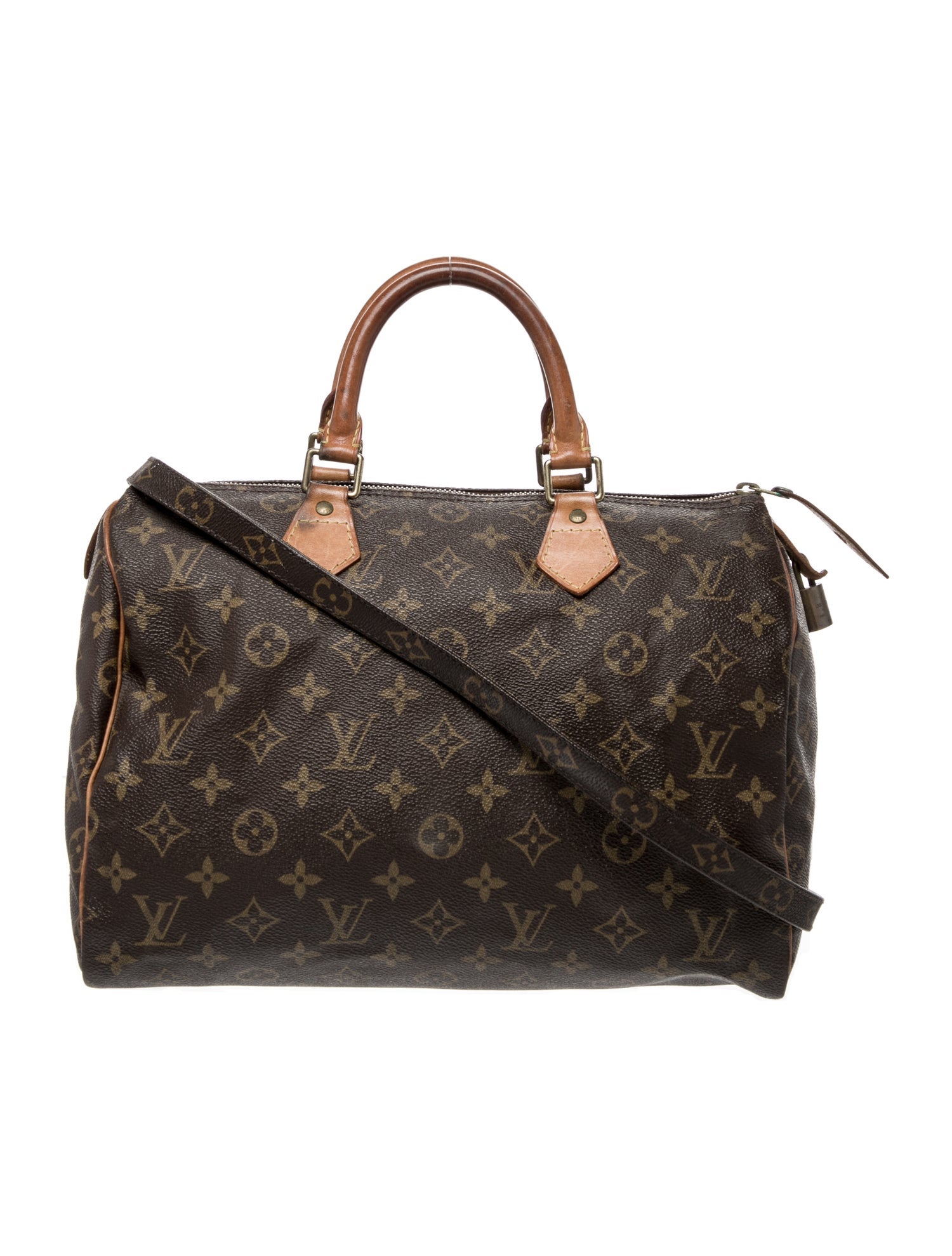 Louis Vuitton LV Monogram Speedy 30 Vintage