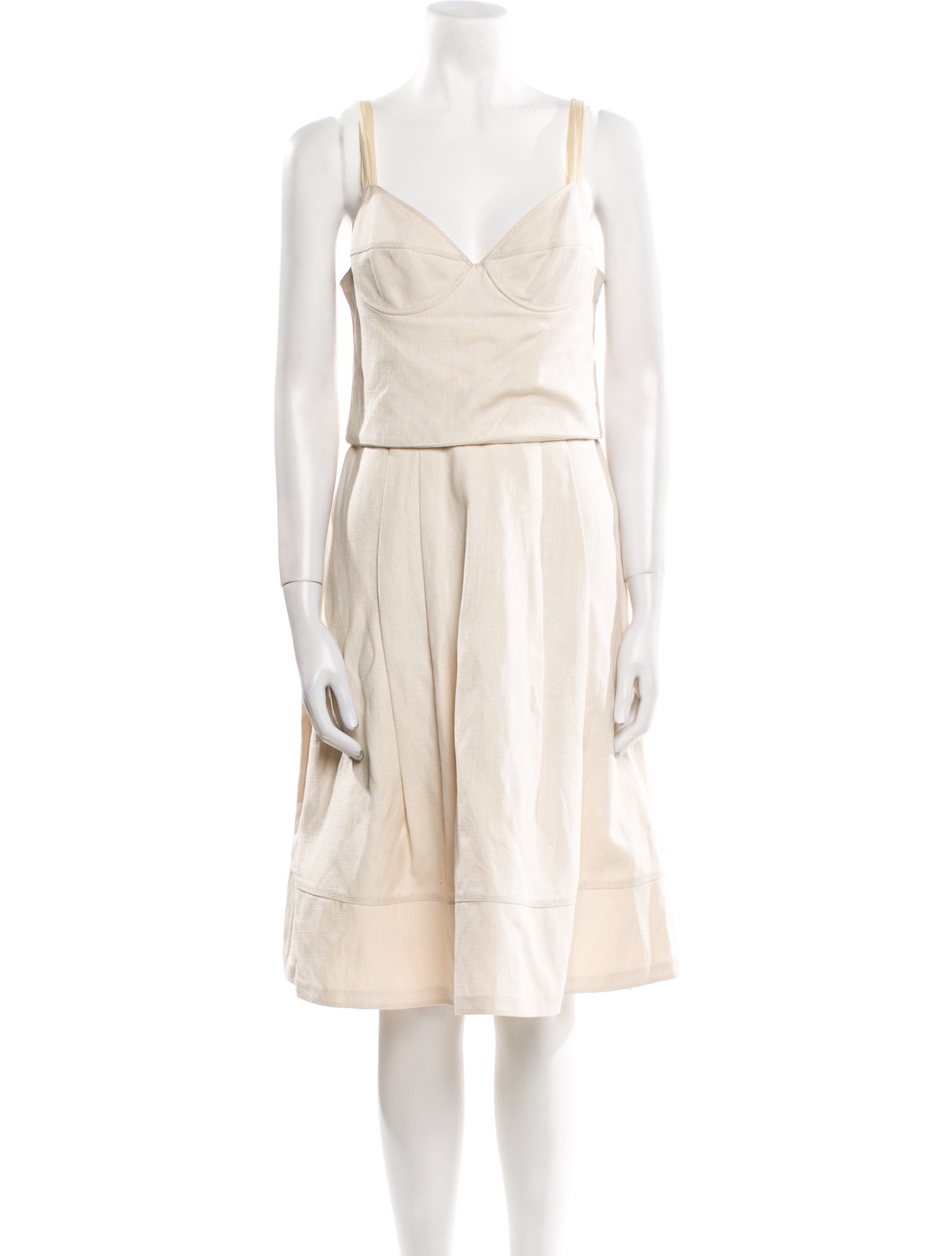 Louis Vuitton Vintage Knee-Length Dress