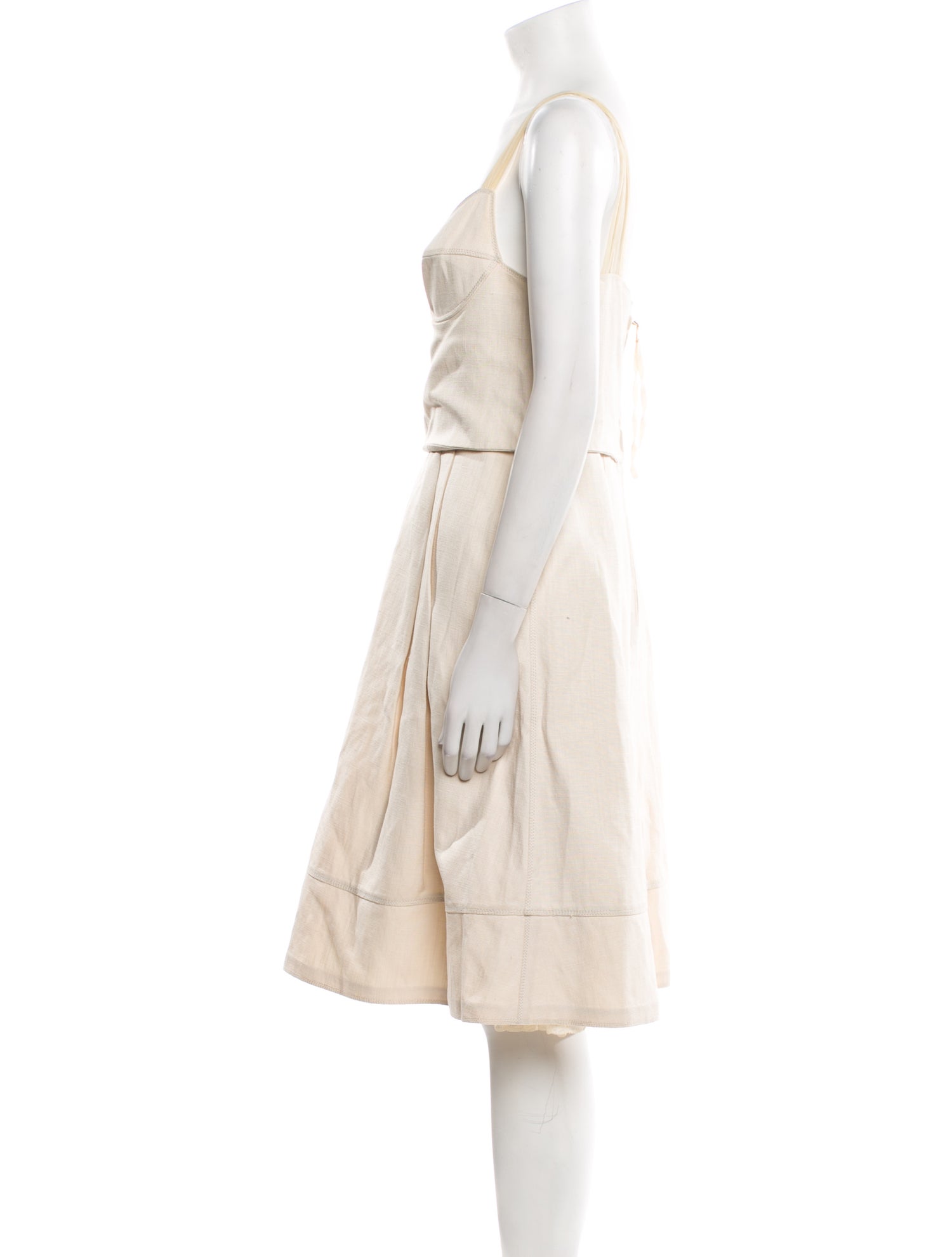 Louis Vuitton Vintage Knee-Length Dress