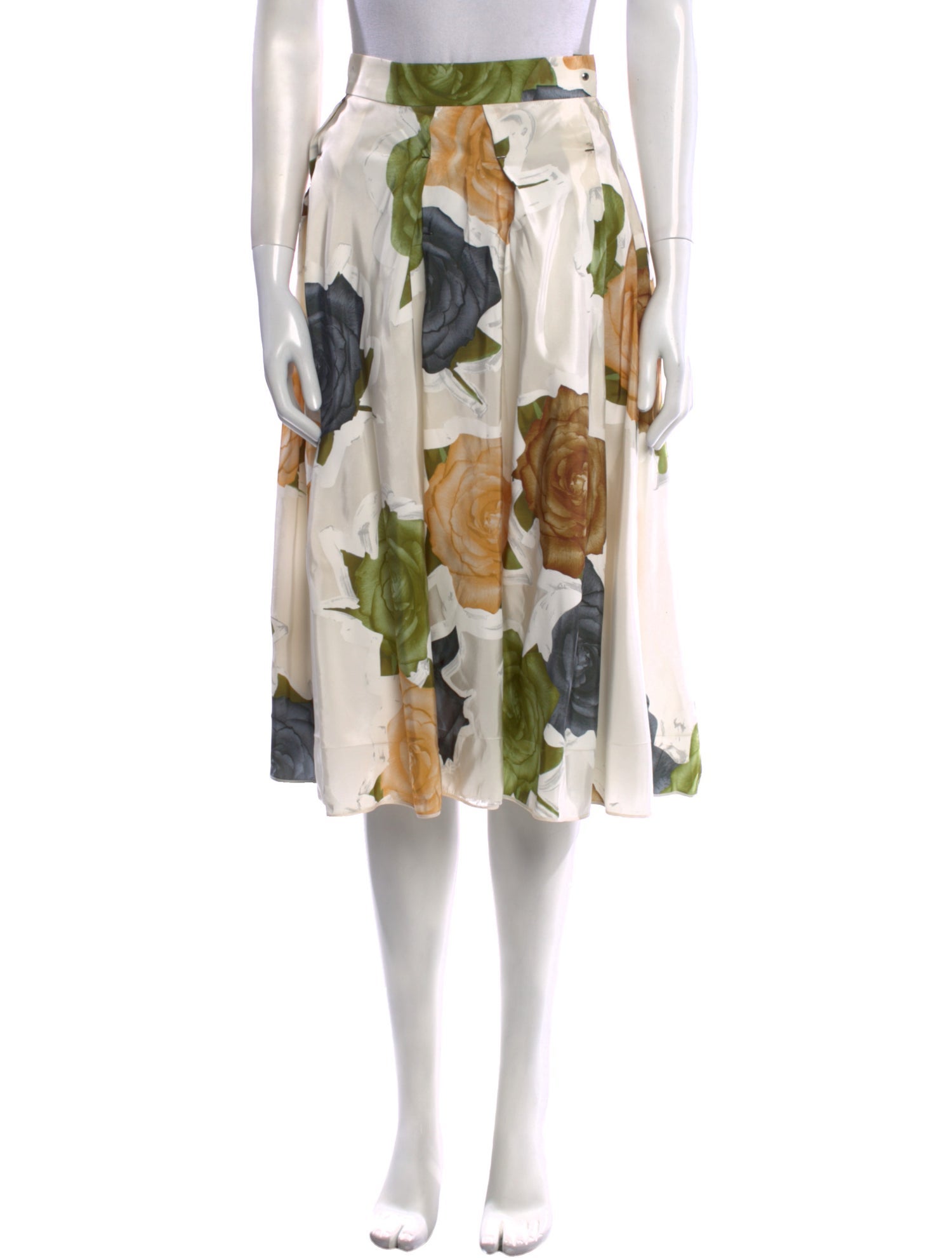 Louis Vuitton Vintage Knee-Length Skirt