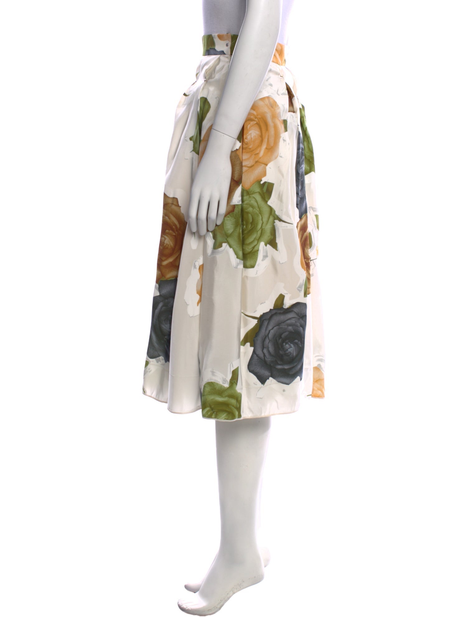 Louis Vuitton Vintage Knee-Length Skirt