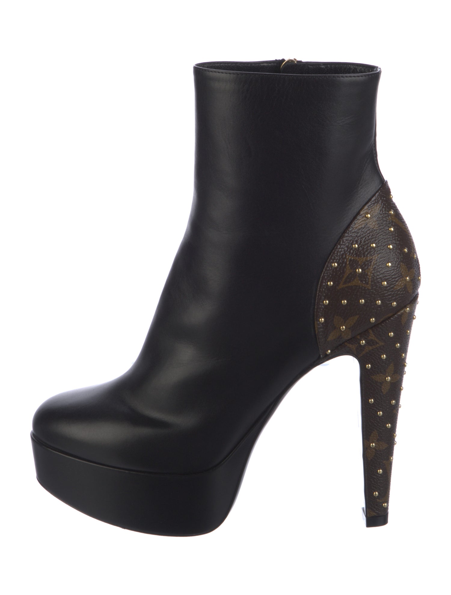 Louis Vuitton LV Monogram Leather Boots