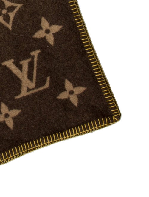 Louis Vuitton Travelling Requisites Monogram Travel Blanket
