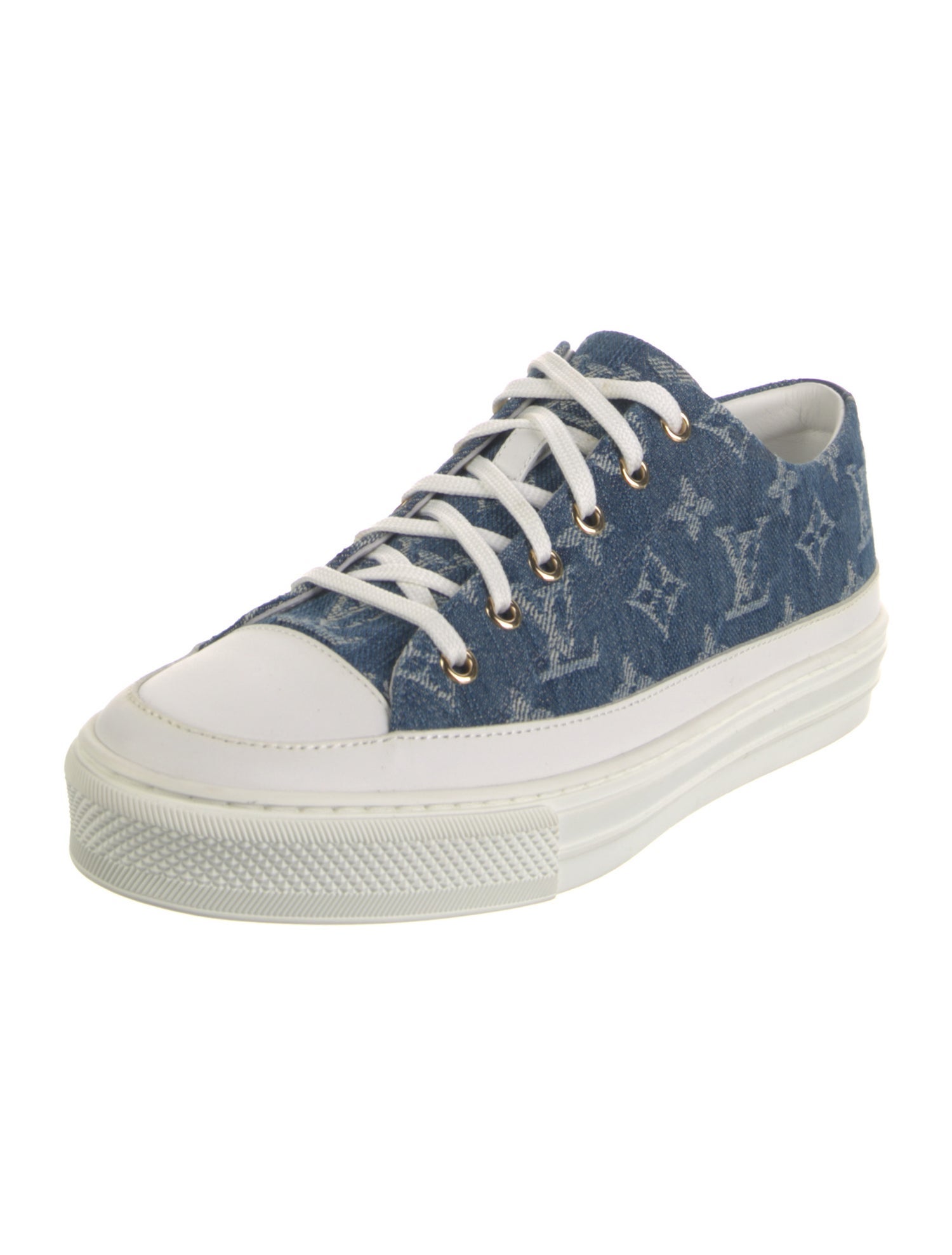 Louis Vuitton LV Monogram Denim Sneakers