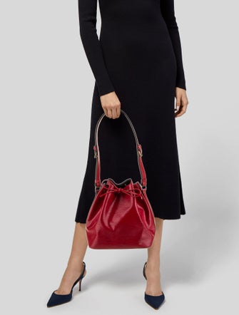 Louis Vuitton Epi Leather Bucket Bag PM