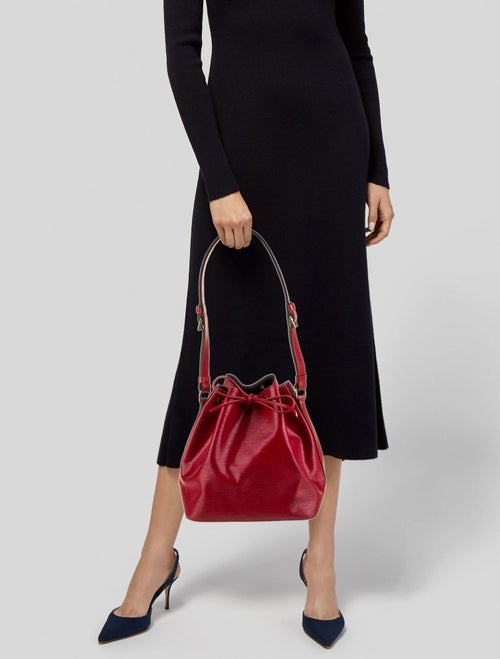 Louis Vuitton Epi Leather Bucket Bag PM