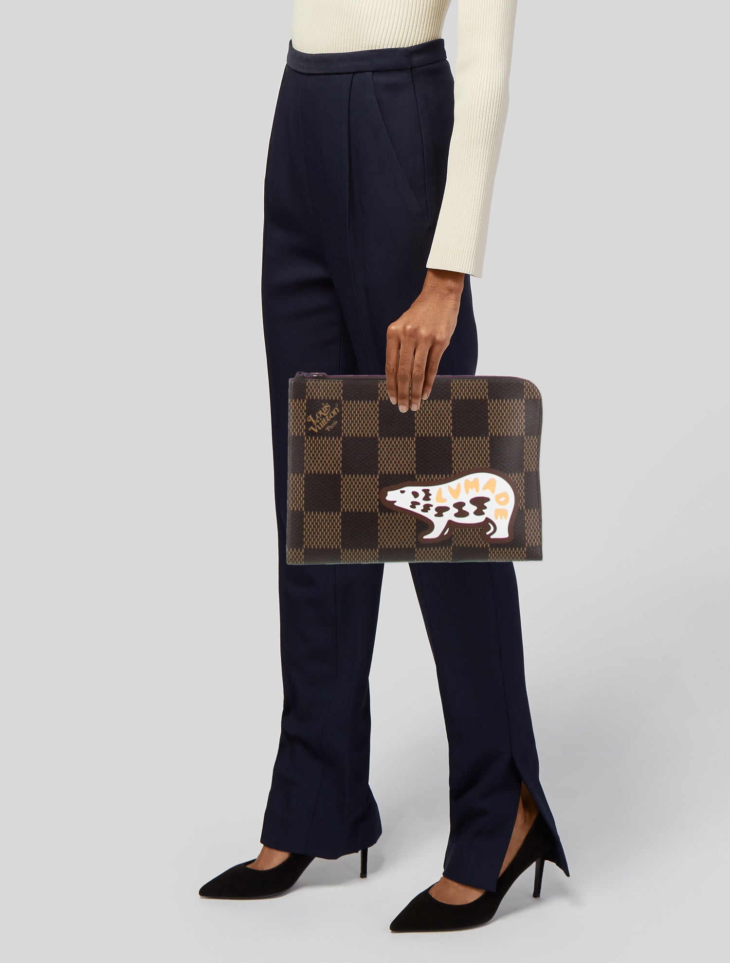Louis Vuitton x Nigo Damier Ebene Pochette Jour GM