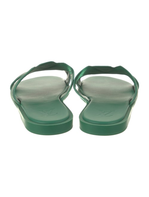 Louis Vuitton Plaid Print Slides