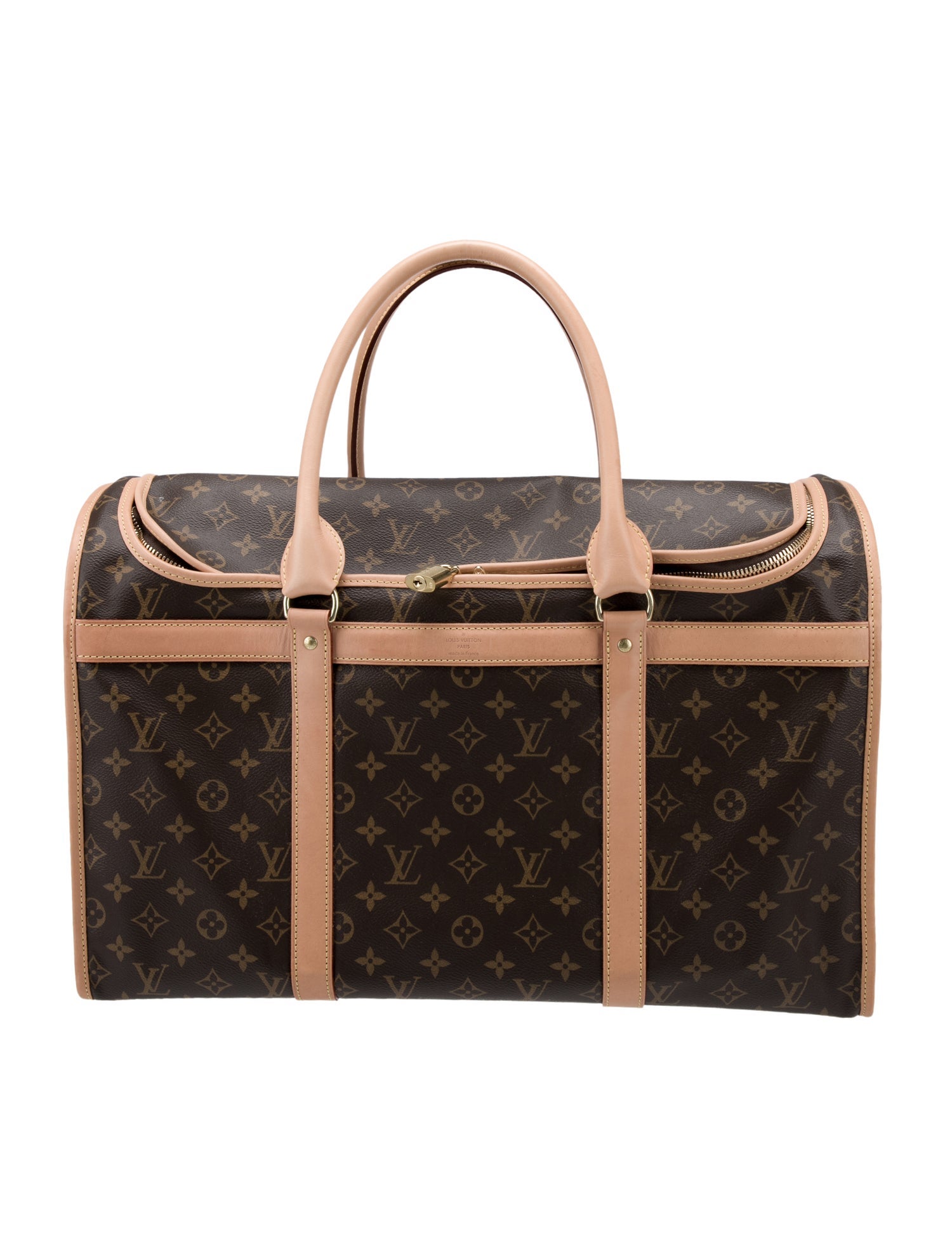 Louis Vuitton Monogram Sac Chien 40 Pet Carrier