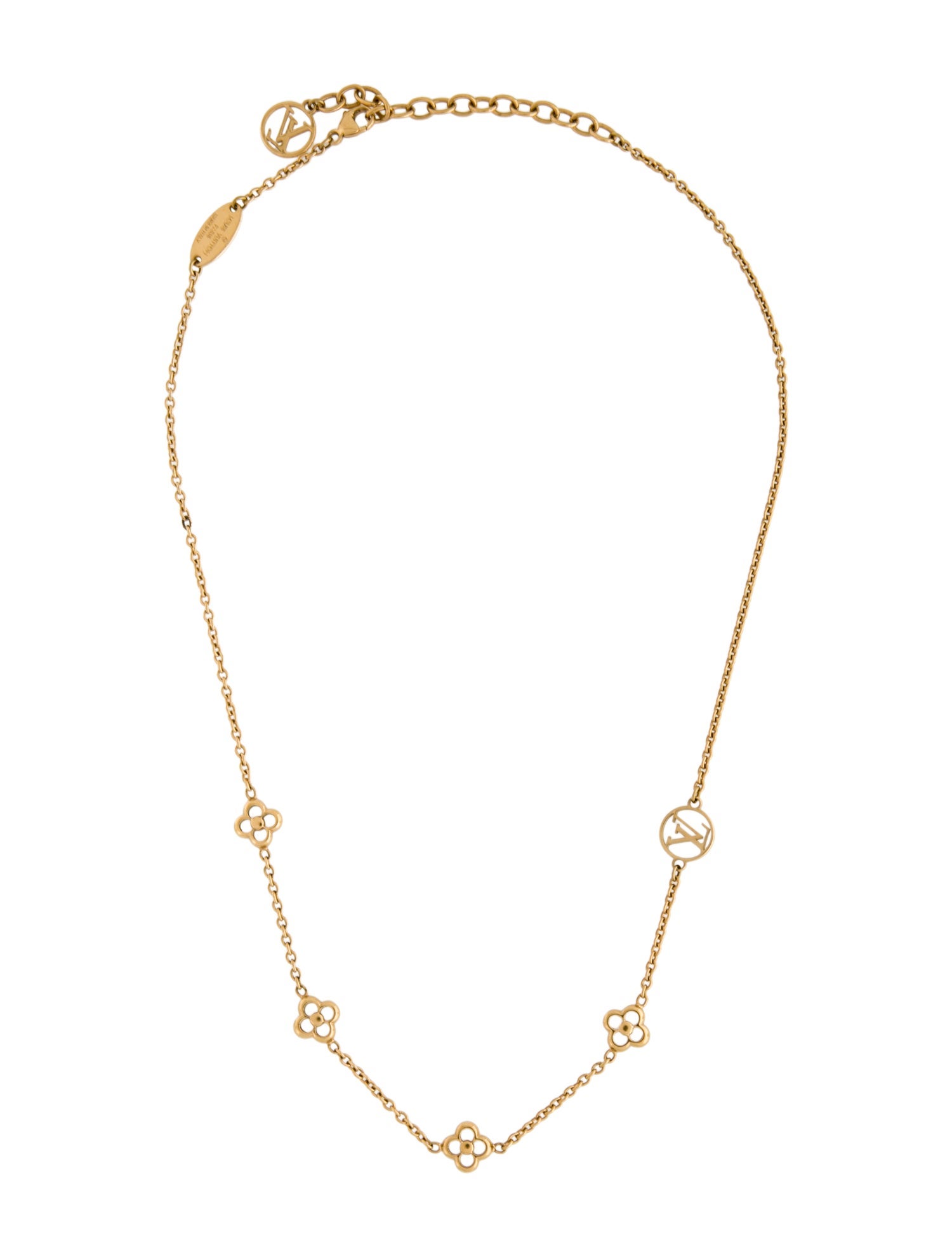 Louis Vuitton Flower Full Station Necklace