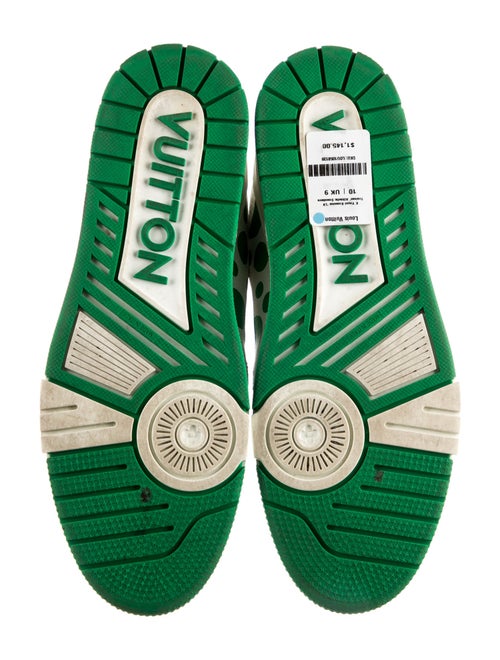 Louis Vuitton x Yayoi Kusama LV Monogram Leather Sneakers