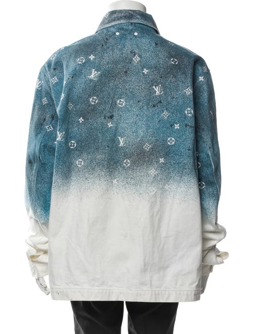 Louis Vuitton 2020 Tie-Dye Denim Jacket