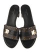 Louis Vuitton LV Monogram Studded Accents Slides
