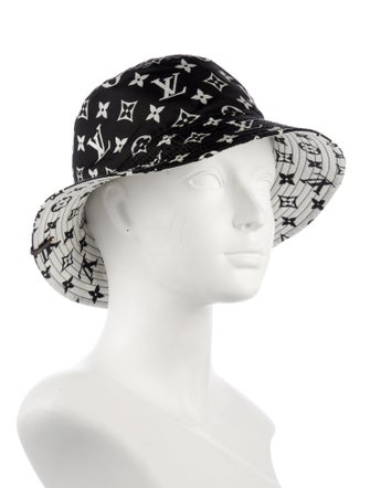 Louis Vuitton Nylon Monogram Reversible Bob Bucket Hat