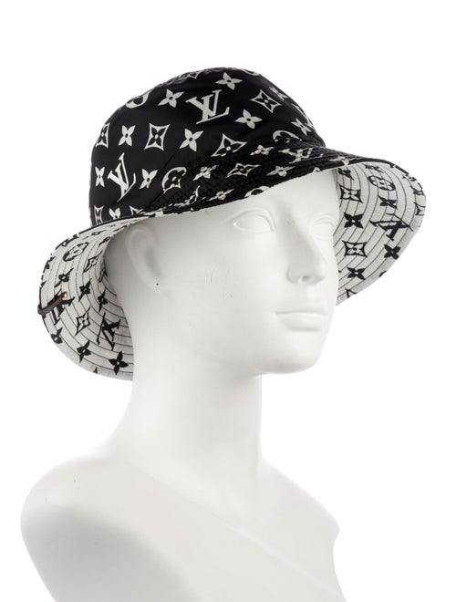 Louis Vuitton Nylon Monogram Reversible Bob Bucket Hat