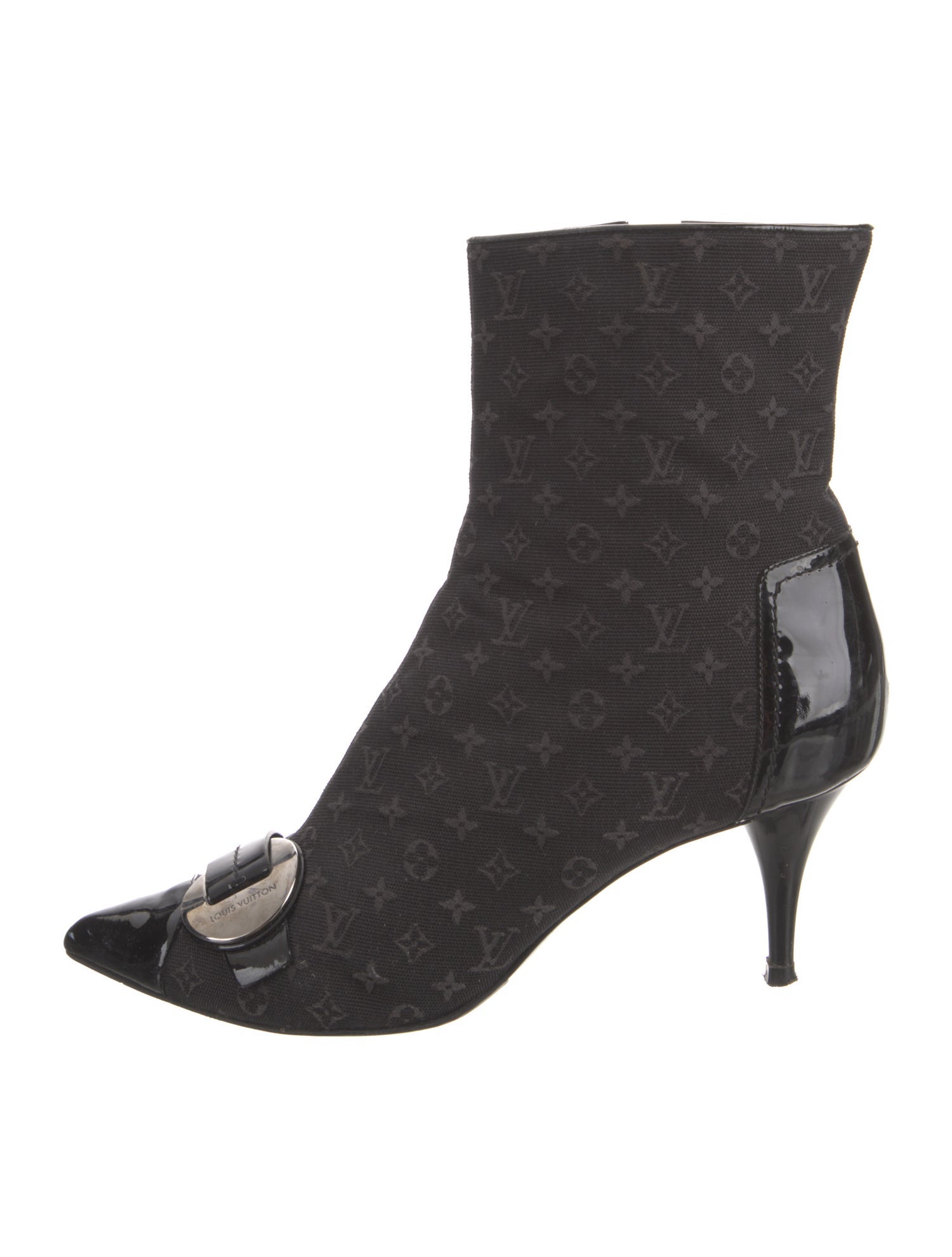 Louis Vuitton LV Monogram Canvas Boots