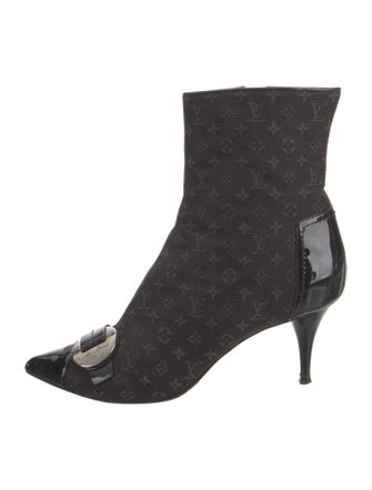Louis Vuitton LV Monogram Canvas Boots