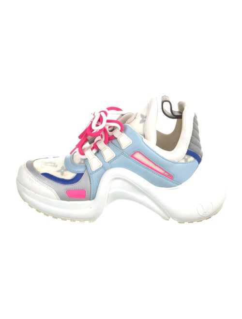 Louis Vuitton LV Monogram Leather Chunky Sneakers