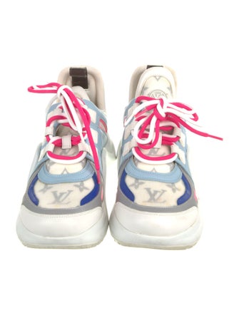 Louis Vuitton LV Monogram Leather Chunky Sneakers