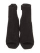 Louis Vuitton Suede Cutout Accent Sock Boots