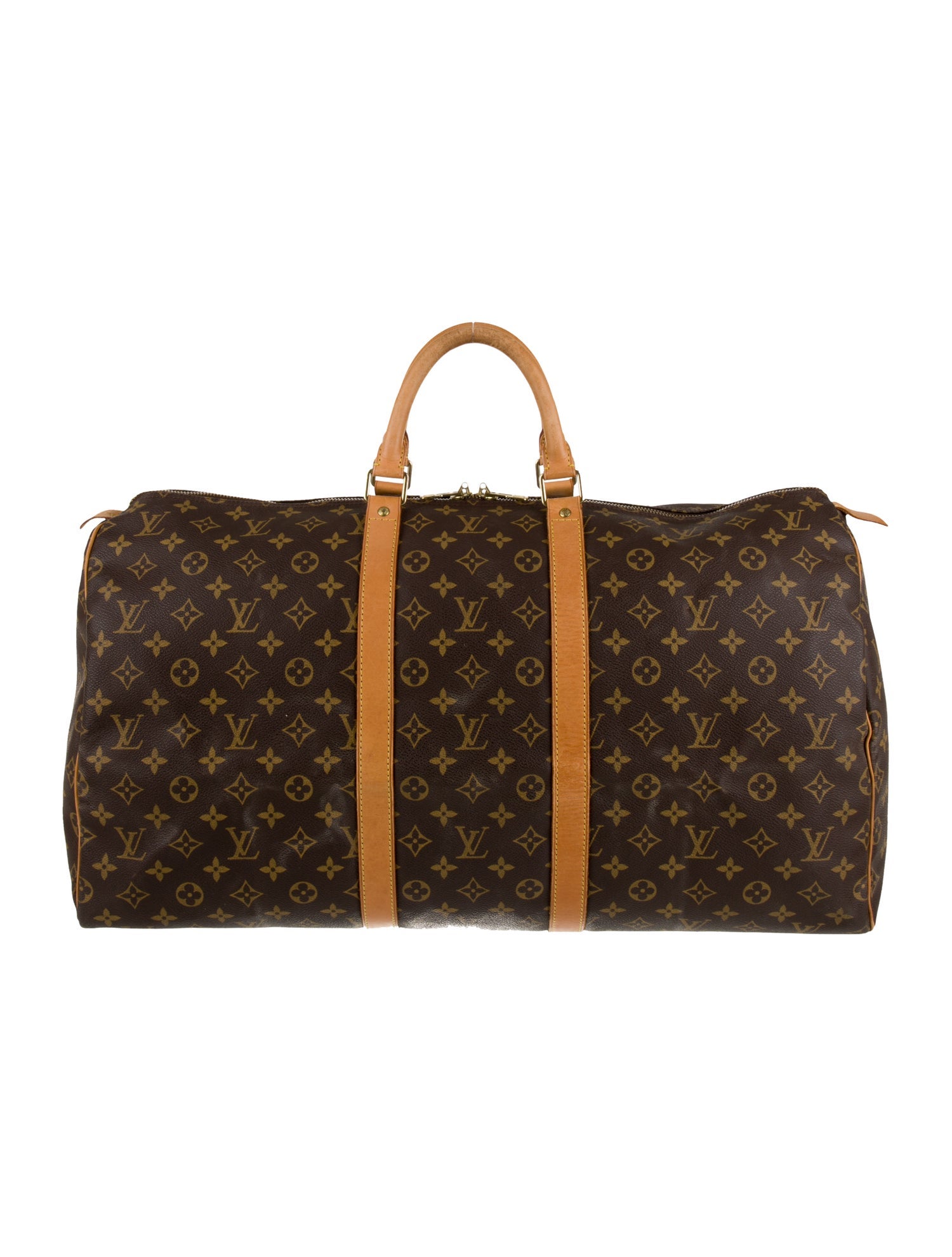 Louis Vuitton LV Monogram Keepall 55 Vintage
