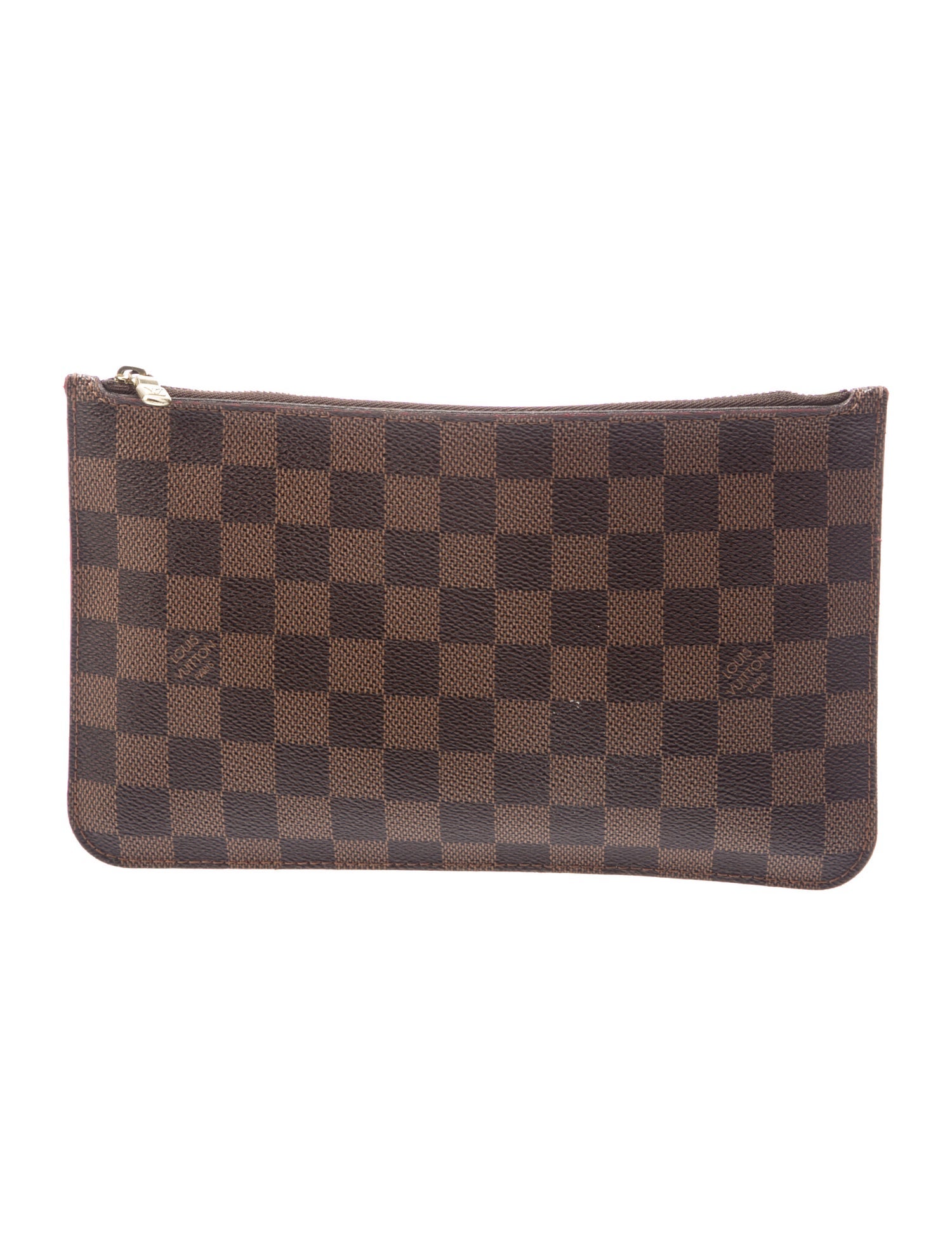 Louis Vuitton Damier Ebene Neverfull Pouch
