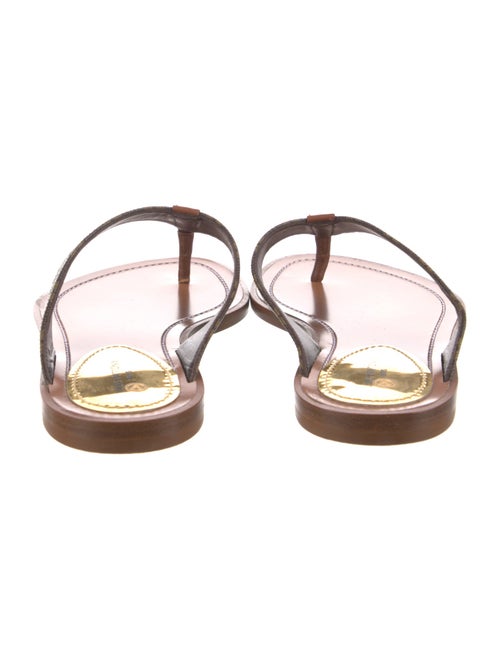 Louis Vuitton 2022 LV Monogram T-Strap Sandals
