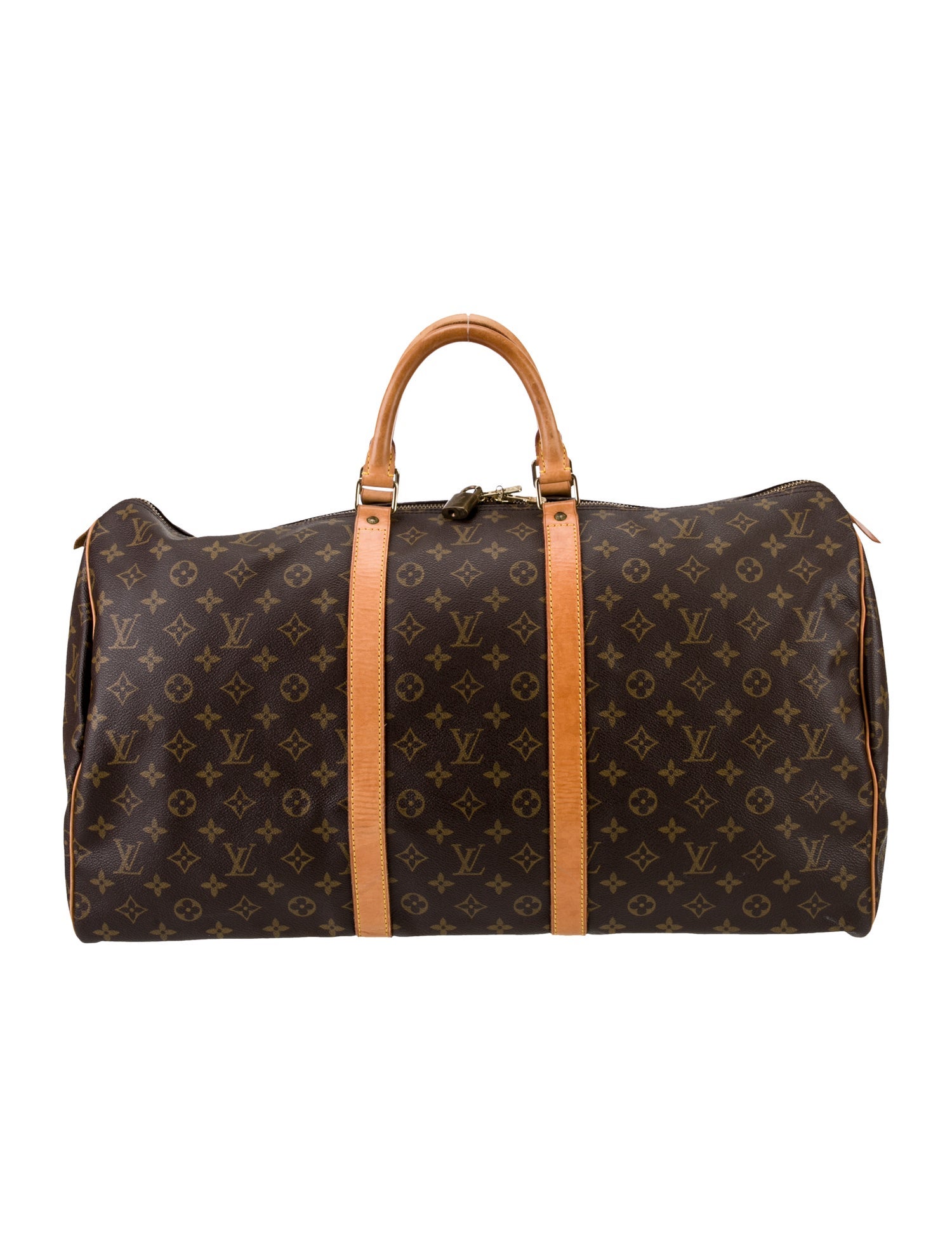 Louis Vuitton LV Monogram Keepall Bandouliere 60 Vintage