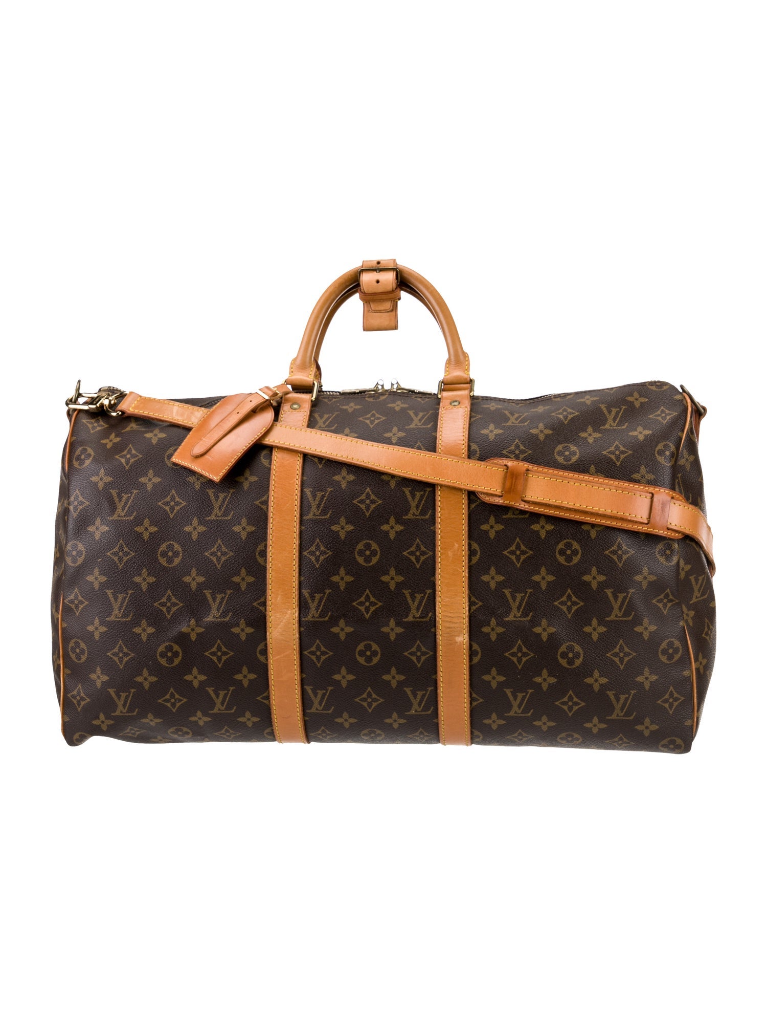 Louis Vuitton LV Monogram Keepall Bandouliere 50 Vintage